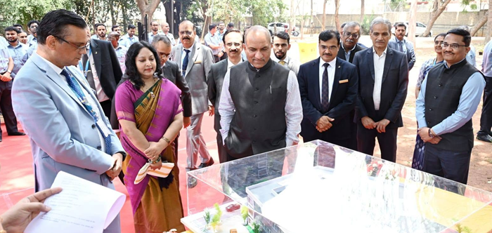 Secretary Defence Production visits BEL